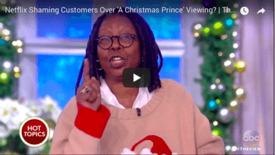 The View Dishes “A Christmas Prince”