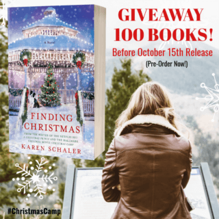 GIVEAWAY of 100 of my books FINDING CHRISTMAS!