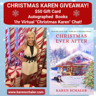 BIG Giveaways for Christmas Ever After Book Release!