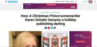 How A Christmas Prince screenwriter Karen Schaler became a holiday publishing darling